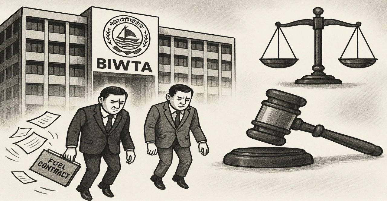 বিআইডব্লিউটিএ'র ২ কর্মকর্তা সাময়িক বরখাস্ত