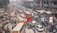 হরতালের দ্বিতীয় দিনে রাজধানীর সড়কে বেড়েছে যান চলাচল